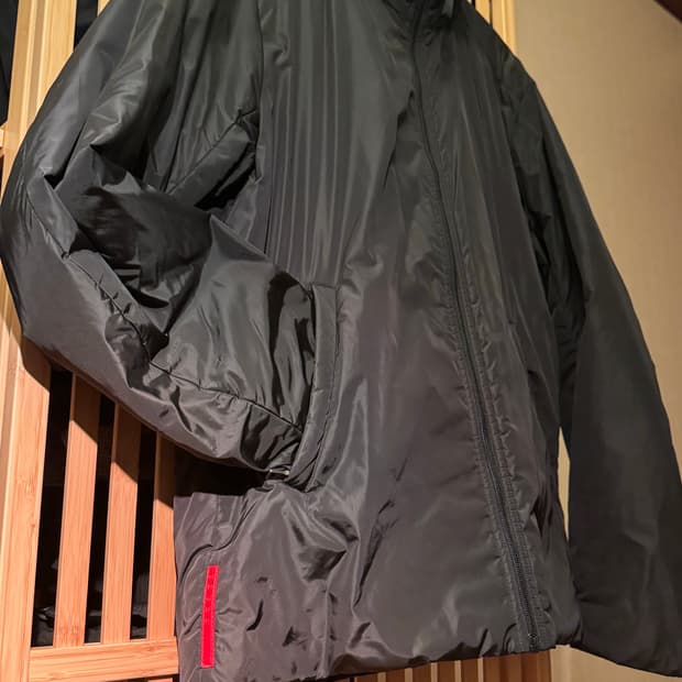 프라다 스포츠 나일론 패딩 자켓