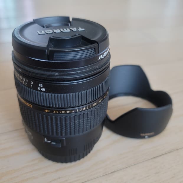 캐논마운트 탐론 AF 28-200mm dslr 렌즈