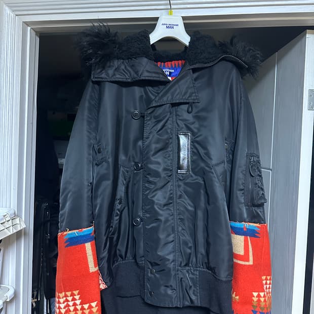 [L] 준야 와타나베 맨 자미로콰이 펜들턴 N2B 재킷