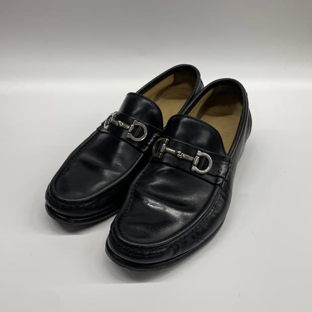 살바토레 페레가모 가죽 로퍼