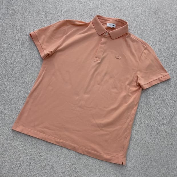 XL 라코스테 반팔 카라 티셔츠 0416E