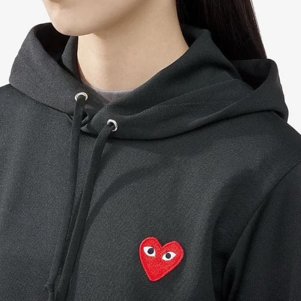 꼼데가르송 후드티 