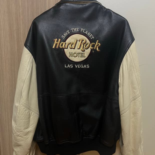XL 90s hard rock 하드락 바시티 자켓