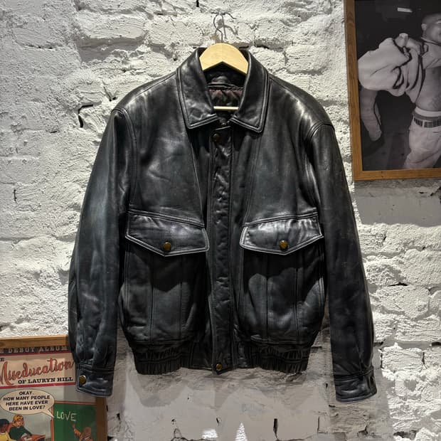 빈티지 양털,양가죽 100% 천연 무스탕자켓