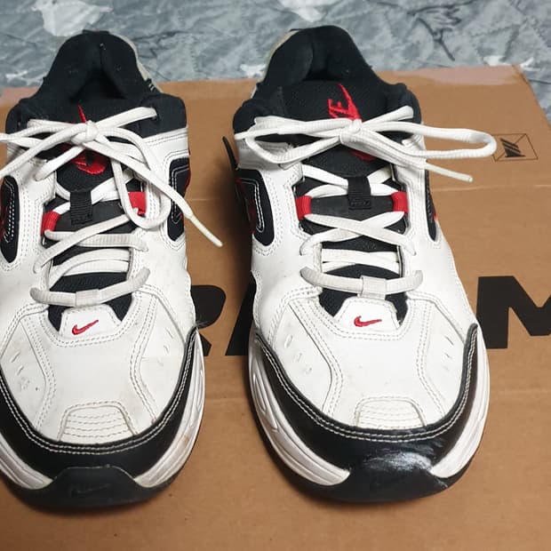 나이키 M2K 테크노 운동화 화이트블랙 (255)