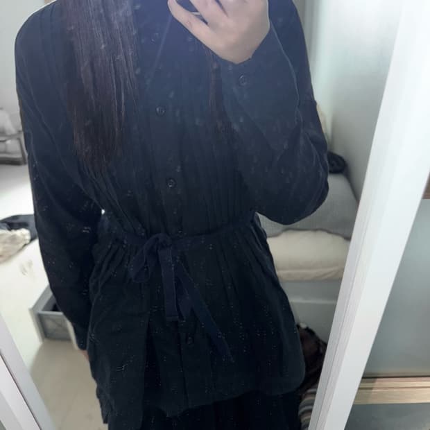 이세이 미야케 스트링 블라우스