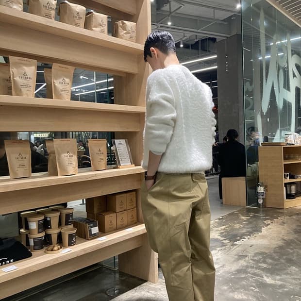 [M] 이에이 IEY RID PANTS Beige