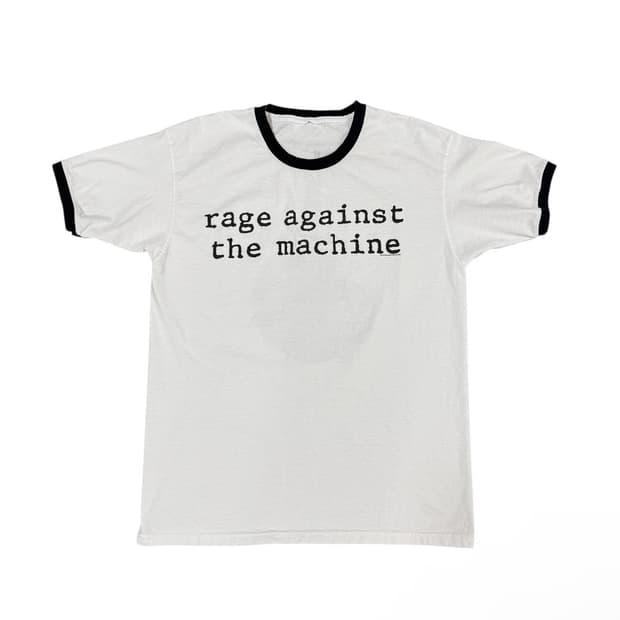 2019 RATM 레이지 어게인스트 더 머신 링거 티셔츠