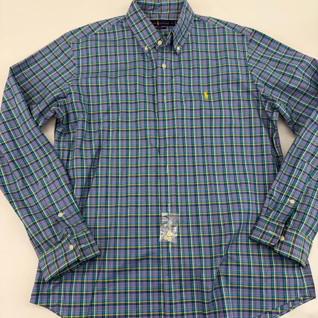 [L-XL] 폴로 랄프로렌 체크 남방 셔츠