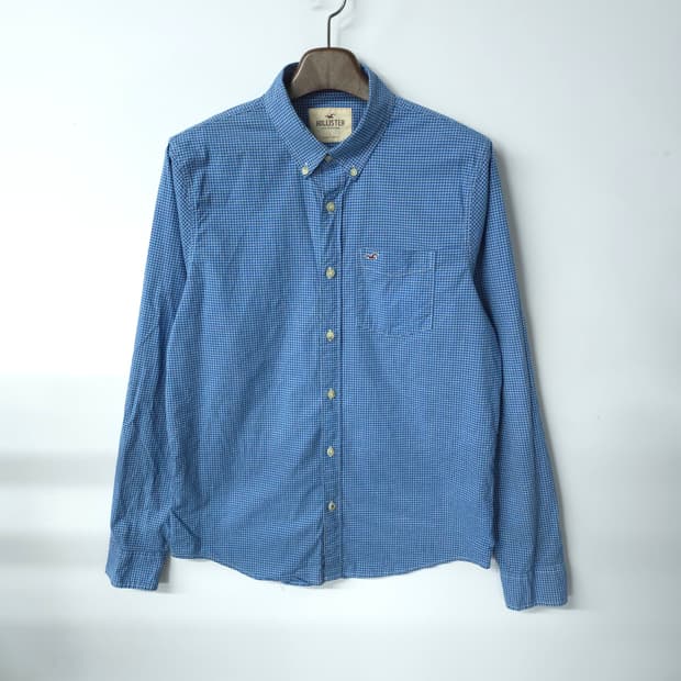 홀리스터(HOLLISTER) 잔고방 체크셔츠 (남성100)