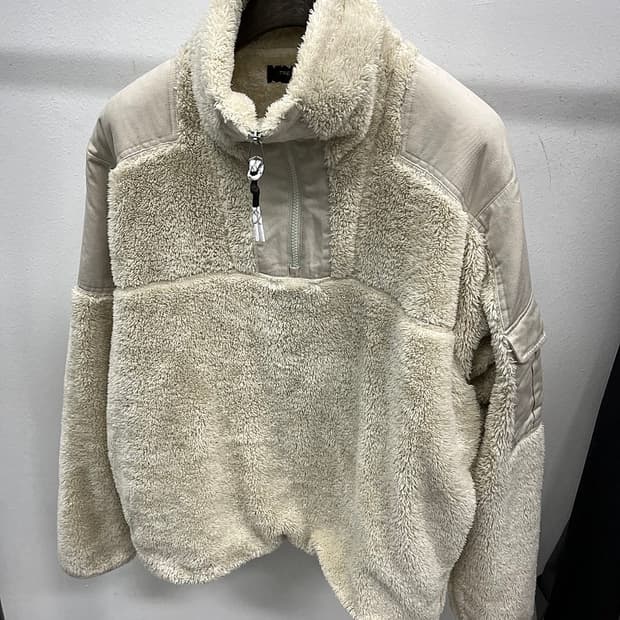 110) 랙앤본 반집업 후리스 