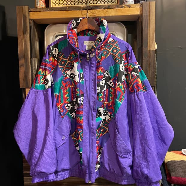 Lavon 80~90윈드브레이커 바막