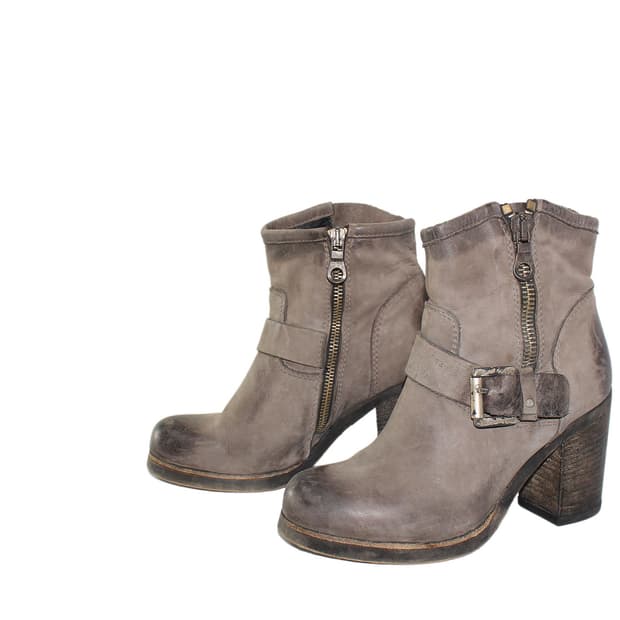 2000s ITALY Destroy Leather boots