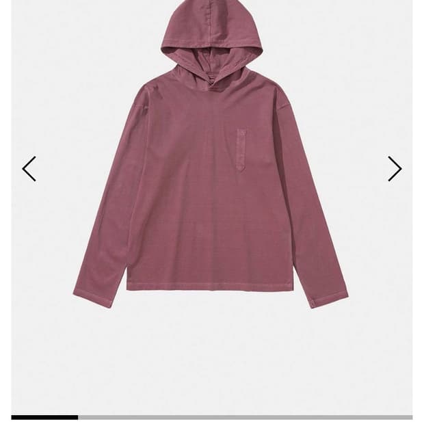 강정석 dyed hoodie