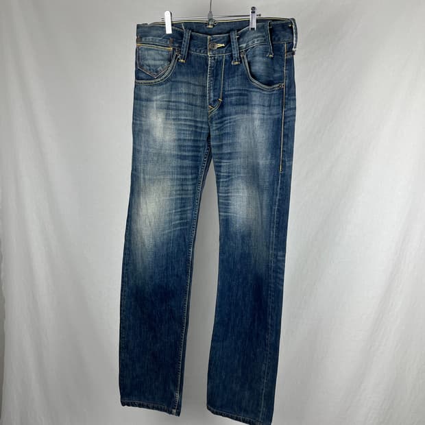Levi's 504 진청 데님팬츠 