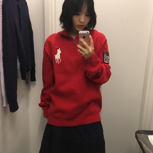 폴로 하프집업