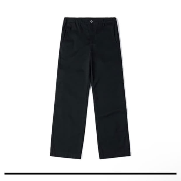 80s WK Black faded pants