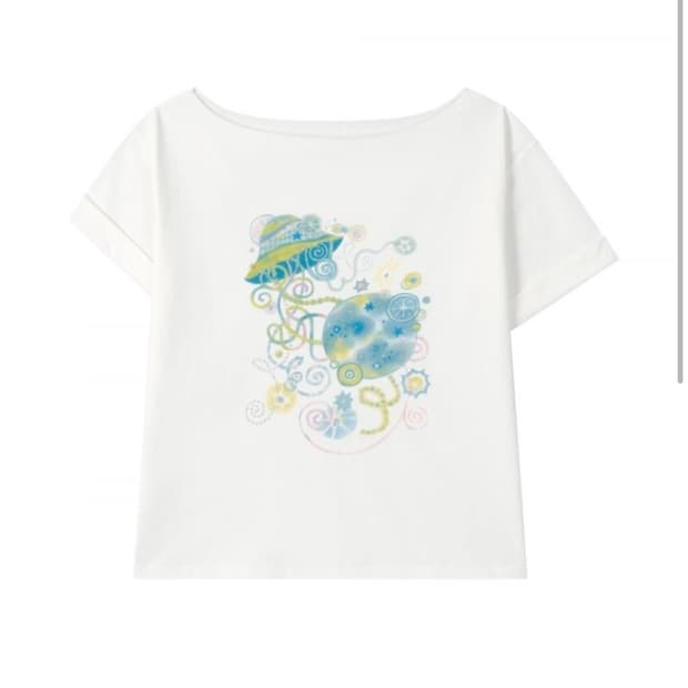 어스지구 FRONT BACK JELLYFISH TEE