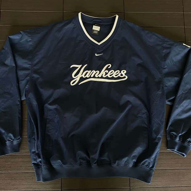 (XL) 나이키 양키즈 웜업 바람막이