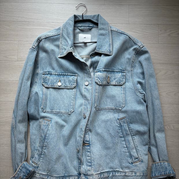 H&M 데님 워크 재킷 청자켓 XL사이즈