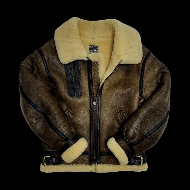 아비렉스 b-3 플라이트 무스탕