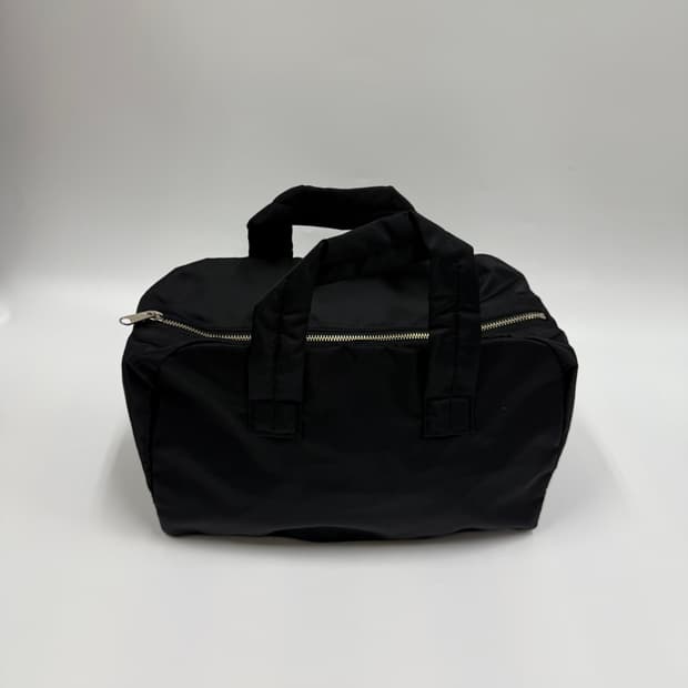 꼼데가르송 나일론 보스턴 토트백 블랙
