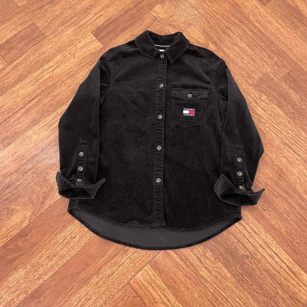 여성 타미진스 루즈핏 코듀로이 셔츠 