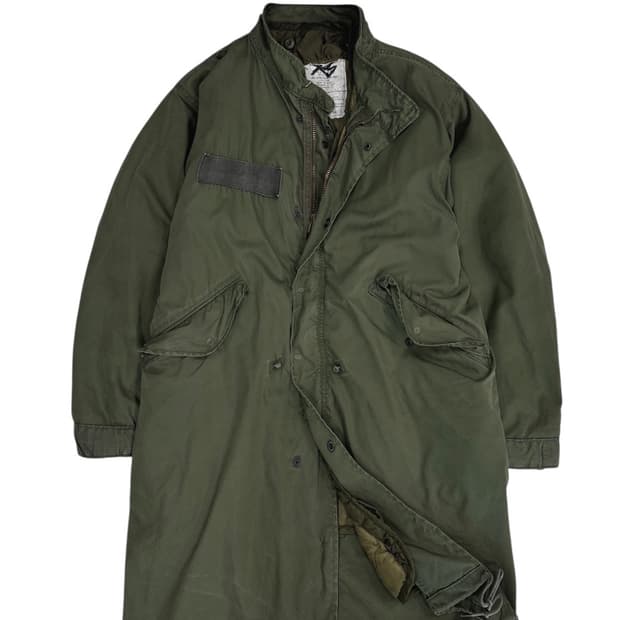 80s OG M65 밀리터리 파카 카키 (M~XL)