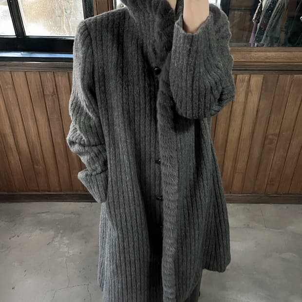 REGENCE angora long coat