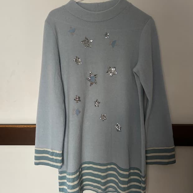 반짝이 별 니트