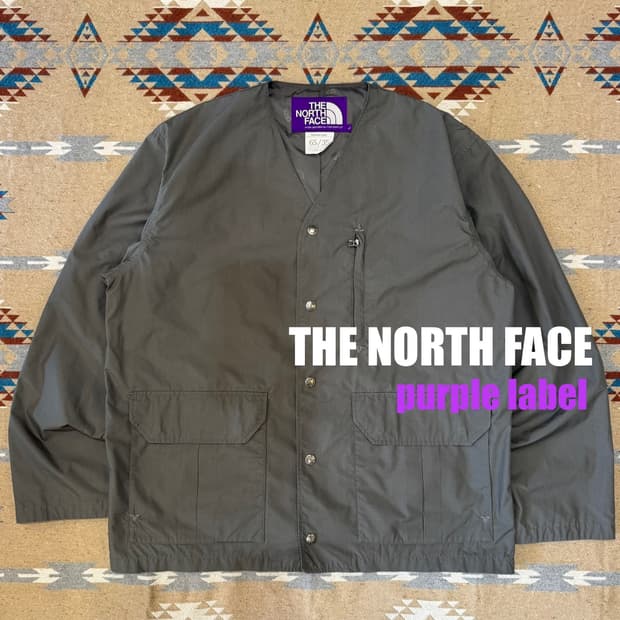 [L] 노스페이스 퍼플라벨 미드웨이트 호버 필드 가디건 그레이