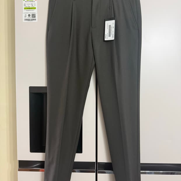 알레그리 카키브라운 밴딩 슬랙스 78 ( 30 )