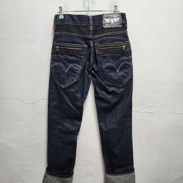 리바이스 511 하단디테일 슬림핏 데님