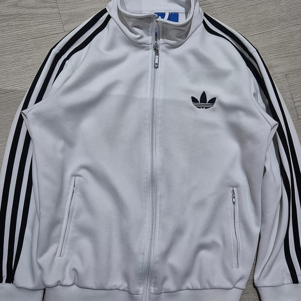 아디다스 파이어버드 져지 화이트 흰검