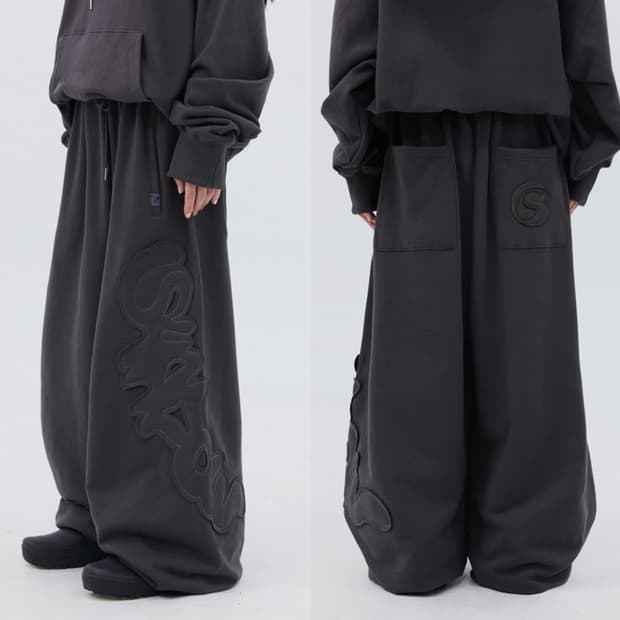 TS LOGO APPLIQUE SWEAT PANTS