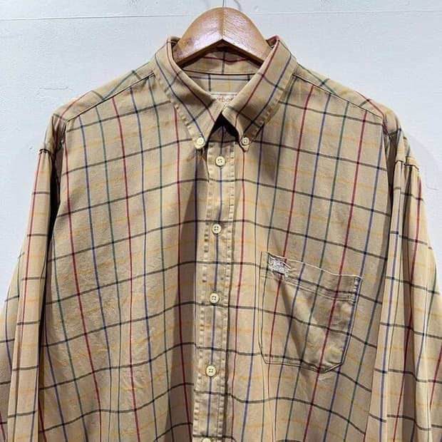 버버리 노바 체크 셔츠 (XL)  