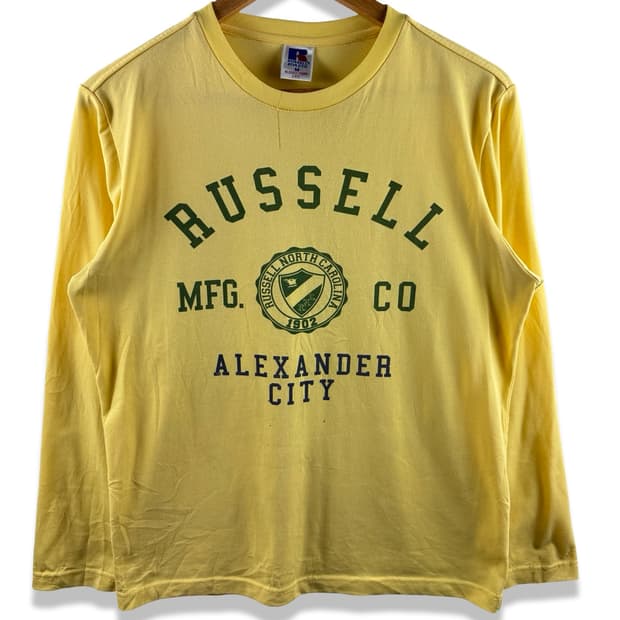 러셀 알렉산더시티 옐로우 롱슬리브2785