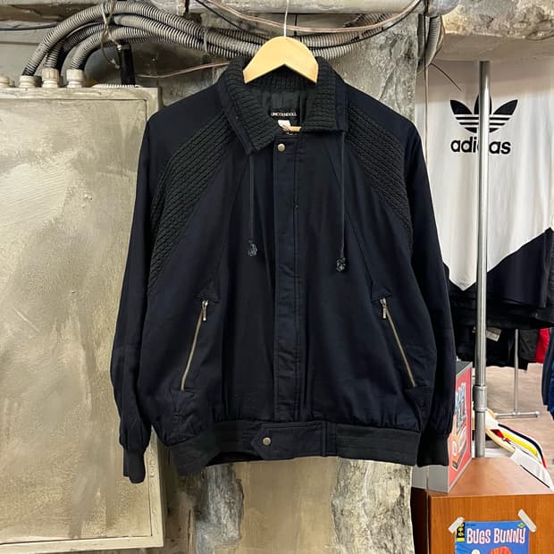 빈티지 봄버 자켓 블랙 M #csz2835