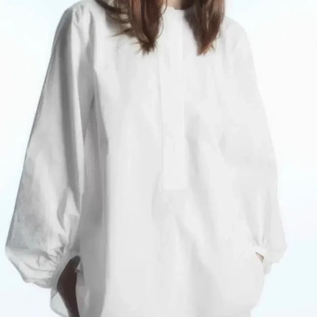 COS 벌룬 블라우스 셔츠 36