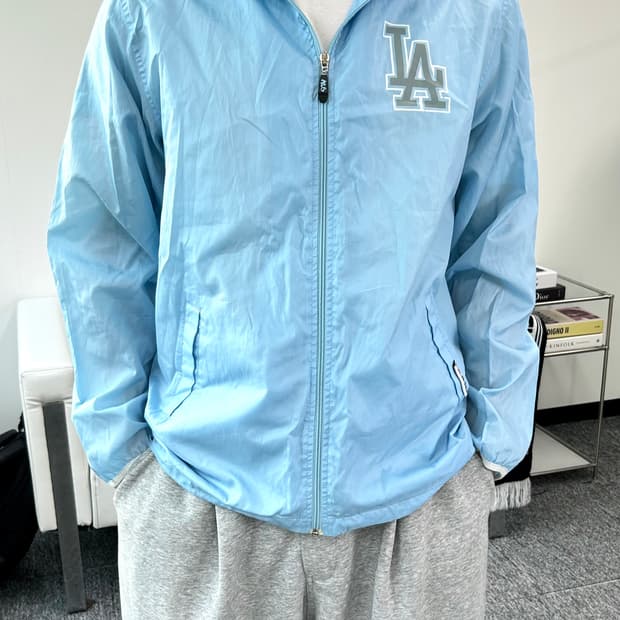 MLB LA 다저스 후드 윈드브레이커 95