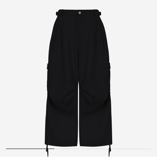 카미엔 x 코인서울 247 올데이 슬랙스 블랙 3