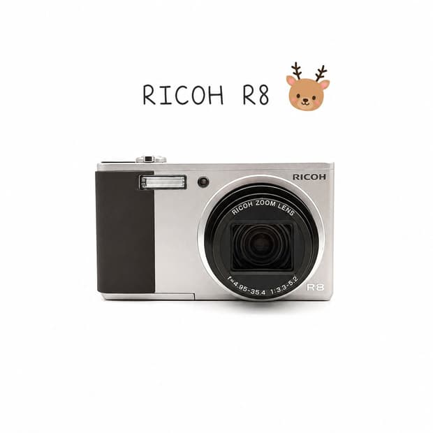 📷장원영 픽💫 리코 R8 실버 🤍🩶