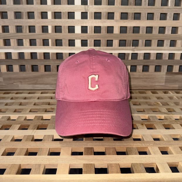 mlb 루키 언스트럭쳐 멜란지 핑크 캡