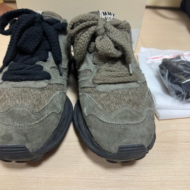 MMY메종 미하라 야스히로 올리브카키 265