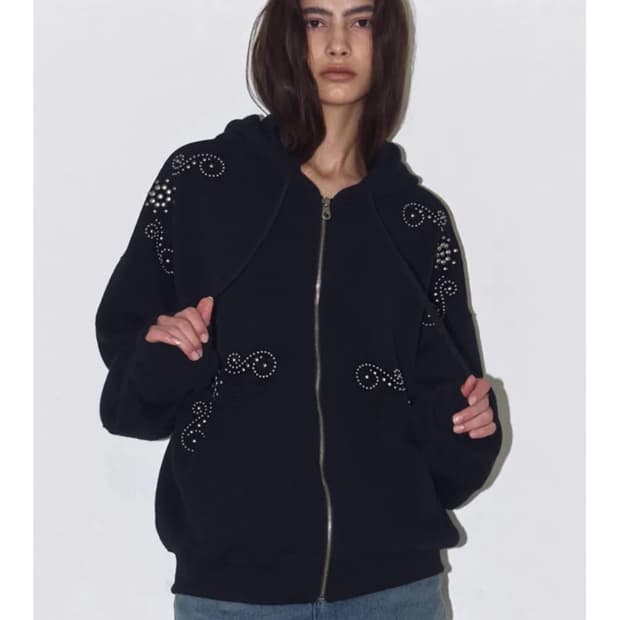 폴리수엠 후드집업 후드