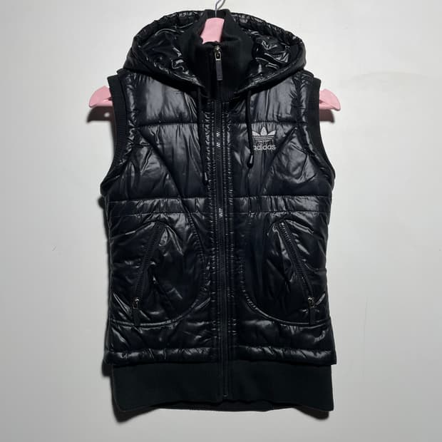 아디다스 y2k 패딩조끼