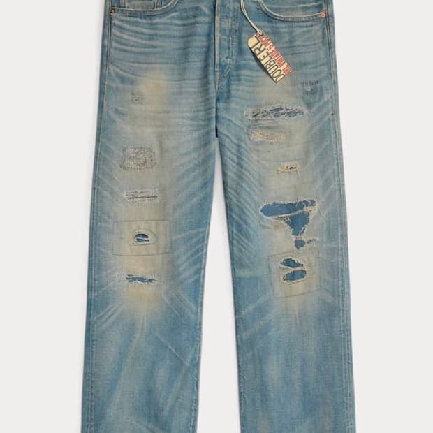 30x32) RRL 파이브포켓 플레인필드