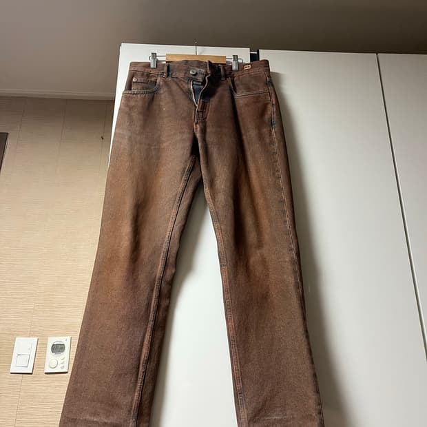 [S] 마틴로즈 오버다이드 스트레이트 데님팬츠