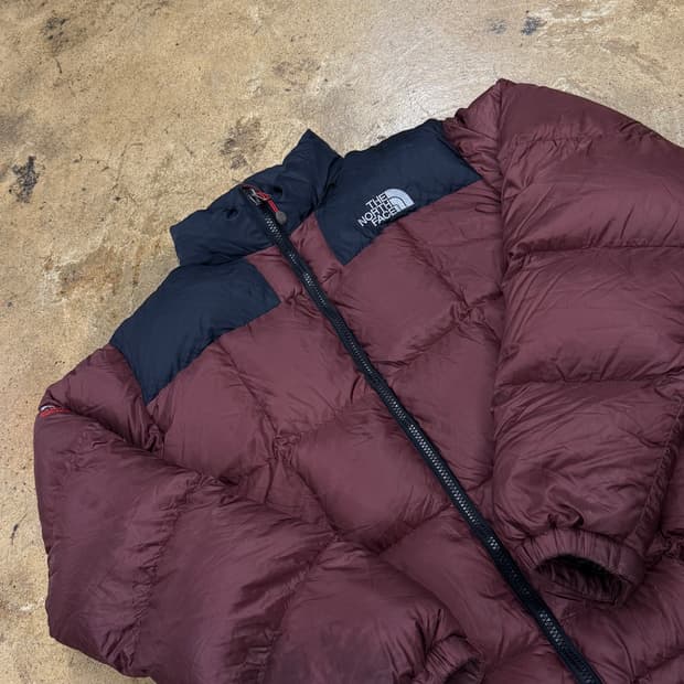 [정품/95] 노스페이스 눕시 패딩 버건디 b19