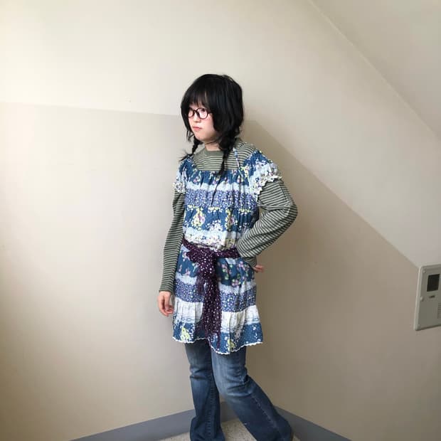 빈티지 하구미 코디set